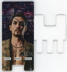 【中古】スマホ・モバイルスタンド(アクリル) 真島吾朗 ビジュアルスマホスタンド 「龍が如く」
