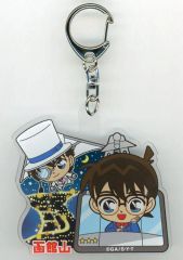 【中古】キーホルダー 江戸川コナン＆怪盗キッド アクリルキーホルダー 「名探偵コナン」 函館山限定