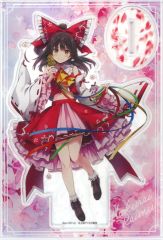 【中古】アクリルスタンド・アクリルパネル 博麗霊夢 「東方Project アクリルフィギュア」 100円ショップ限定