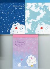 【中古】ノート・メモ帳 ドラえもん メモ3個セット(雲/夜空/ラベンダー) 「ドラえもん」 ドラえもんわくわくスカイパーク限定
