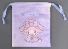 【中古】バッグ マイスウィートピアノ Sweetie プリントミニ巾着 「サンリオキャラクターズ」