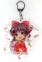 【中古】キーホルダー 博麗霊夢(とんとろイラスト) ちびキャラアクリルキーホルダー 「東方Project」
