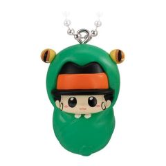 중고 キーホルダー リボーン レオンおくるみ 「家庭教師ヒットマンREBORN! おくるみますこっとちゃーむ」