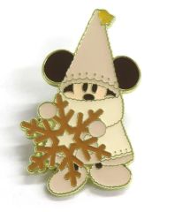 【中古】バッジ・ピンズ リルリンリン(雪の結晶) ピンバッジ 「ディズニー・クリスマス2025」 東京ディズニーシー限定 アブーズ・バザール ゲーム景品