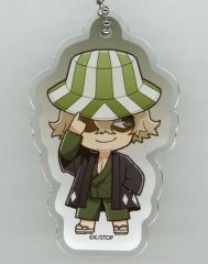 【中古】キーホルダー 浦原喜助 ミニキャラキーホルダー 「BLEACH-ブリーチ- 千年血戦篇 POP UP SHOP by PRINCESS CAFE」