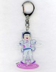 【中古】キーホルダー トド松(銃) 「おそ松さん トレーディングアクリルキーホルダー Snow Ver.」
