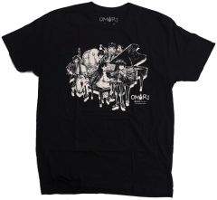 【中古】Tシャツ 集合 Tシャツ ブラック XLサイズ 「OMORI 3周年記念コンサート」