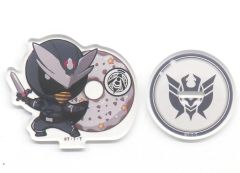 【中古】アクリルスタンド・アクリルパネル ハチオージャー(王様戦隊キングオージャー) ミニアクリルスタンド 「スーパー戦隊50周年 CAFE ＆ SHOP in TreeVillage」