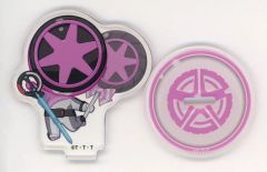 【中古】アクリルスタンド・アクリルパネル ブンピンク(爆上戦隊ブンブンジャー) ミニアクリルスタンド 「スーパー戦隊50周年 CAFE ＆ SHOP in TreeVillage」