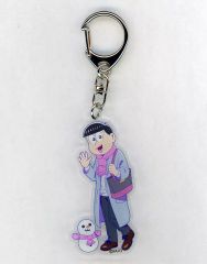 【中古】キーホルダー トド松(私服) 「おそ松さん トレーディングアクリルキーホルダー Snow Ver.」