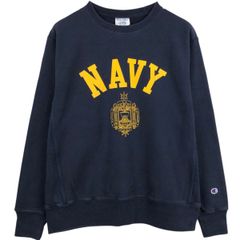 古着 チャンピオン Champion REVERSE WEAVE リバースウィーブ USNA 海軍兵学校 カレッジスウェットシャツ トレーナー/eaa680197