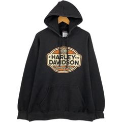 古着 ハーレーダビッドソン Harley-Davidson アドバタイジング スウェットプルオーバーパーカー メンズL相当/eaa678994