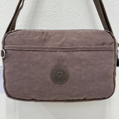 A4　Kipling キプリング　ショルダーバッグ　ブラウン　小さめ　ミニ　レディース　軽量