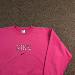 90s NIKE ビックロゴ オーバーサイズ クルーネック スウェット シャツ 1002