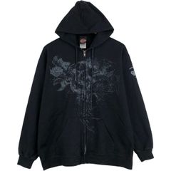 古着 ハーレーダビッドソン Harley-Davidson スウェットフルジップパーカー メンズM相当/eaa679718