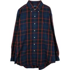 古着 ラルフローレン Ralph Lauren BLAKE 長袖 ボタンダウンチェックシャツ メンズXL相当/eaa676757