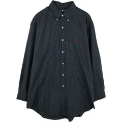 古着 ラルフローレン Ralph Lauren YARMOUTH 長袖 ボタンダウンチェックシャツ メンズL相当/eaa676707