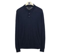 23389 マッシモ ドゥッティ メリノウール 長袖 カラーTシャツ 105 メンズ 長袖Tシャツ Tシャツ ブランド古着