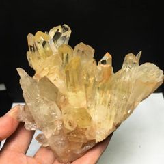 AAAAAAA級天然シトリン水晶クラスターB1010/YS/ZX980/249C