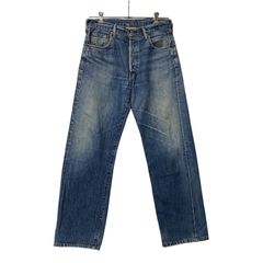 【中古品】 LEVI'S リーバイス 702-XX 刻印J22 BIG-E 赤耳 日本製 702 CINCH BACK DENIM PANTS シンチ バック デニム パンツ ボトムス 【157-261013-kh-01-izu】