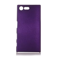 Xperia X Performance SO-04H SOV33 502SO スマホケース 背面スマホケース ハードスマホケース 大人 シンプル 無地 パープル 紫【A】