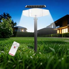 Lamake ソーラーライト 屋外 防水 4000mAh ガーデンライト センサーライト 231LED 高輝度