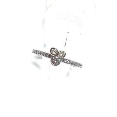 美品✨ SWAROVSKI スワロフスキー リング スクエア 立体 クリスタル 50 指輪