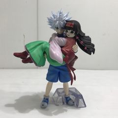 【現状渡し品】 一番くじ HUNTER×HUNTER Cross the "X-Day" A賞 キルア＆アルカ/ナニカ MASTERLISE PLUS ナニカver 外箱欠品 本体・台座のみ 【051-261013-ti-08-tagh】