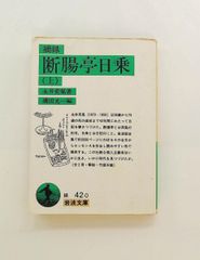 摘録 断腸亭日乗 上 永井 荷風 岩波書店