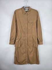 UNIQLO ユニクロ x IINES イニース M レディース ストレッチ コーデュロイ シャツ ミディ ONE PIECE