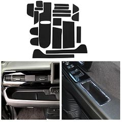 【CDEFG 19枚】ホンダ N-BOX インテリア ラバーマット ポケットマット JF3/JF4 前期 H29.8~R2.12専用 ドアスロット アクセサリ PVC素材 騒音防止 ゴムマット フロアマット コンソールマット ドレスアップパー 98ebb080