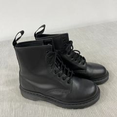 1534) DR. MARTENS ドクターマーチン 1460 モノ 8ホール ブーツ ブラック UK6