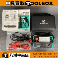 중고 ・未校正 共立電機計器 KYORITSU KEW3431 3レンジ絶縁抵抗計 ③ 2018年製造 202