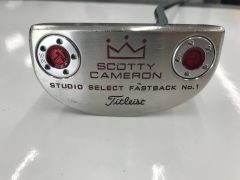タイトリスト　SC ｽﾀｼﾞｵｾﾚｸﾄ ﾌｧｽﾄﾊﾞｯｸ　パター　中古　ゴルフドゥ！新居浜店【最短即日発送】