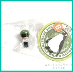 黒子のバスケ 黒バス お茶友シリーズ 黒子のバスケ 黒子の放課後【 緑間 真太郎 】 新品未使用  1個 ミニフィギュア & 紙製コースター1枚