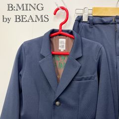 B:MING by BEAMS ビーミングバイ ビームス キッズスーツ フォーマル ジャケット パンツ 2点セット 刺繍 120cm ネイビー _208