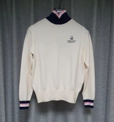 ベネトン カラ ポイント 長袖ニット m or xs s