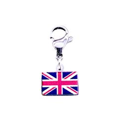 イギリス 国旗 チャーム フラッグ 旗 アクセサリーパーツ バッグチャーム ユニオンジャック UK