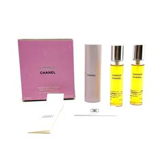 【楠本質店/元住吉】シャネル　CHANEL　チャンス　ツィスト＆スプレイ　＜オードゥ　トワレット＞　20ｍL x 2　一本欠品　香水