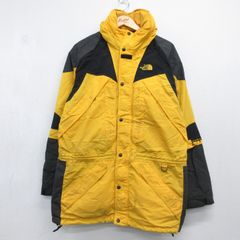 L/古着 ノースフェイス THE NORTH FACE 長袖 ジャケット ナイロン メンズ マウンテン メッシュライナー イエロー【spe】 26oct05