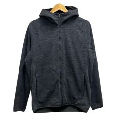 ユニクロ UNIQLO パーカー ラグランスリーブ 無地 長袖  L グレー