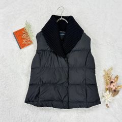 RALPH LAUREN ラルフローレン ダウンベスト ショールカラー リブ