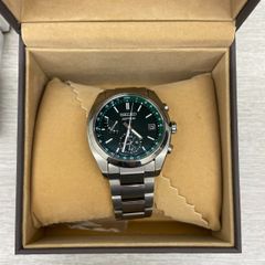 SEIKO(セイコー)  アストロン 8B63-0BA0 ソーラー 腕時計 グリーン メンズ 稼働品　【箱保証書付】