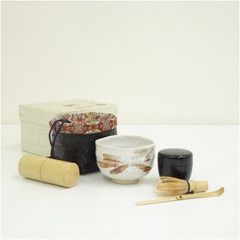 野点茶籠（箱付）  茶道 抹茶 おしゃれ アンティーク レトロ 茶器 骨董 骨董品 茶会 茶の湯