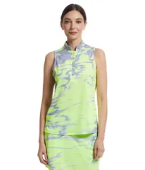 ジャイミーサドック レディース トップス シャツ ノースリーブ Jamie Sadock Popcorn Crunchie Sleeveless Top Glow