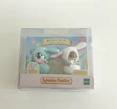 シルバニアファミリー 롭イヤー コスチューム 赤ちゃん うさぎ ペア セット リス 40周年 カラフル