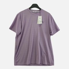 プーマ ライト PURPLE 男 XL 半袖T 新品 O6576