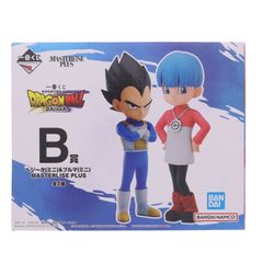 B賞 ベジータ(ミニ)&ブルマ(ミニ) MASTERLISE PLUS 一番くじ ドラゴンボールDAIMA(ダイマ) フィギュア プライズ バンダイスピリッツ