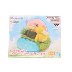 コダック&ヤドン くつろぎタイム コダック&ヤドンフィギュア ポケットモンスター プライズ(2539028) バンプレスト