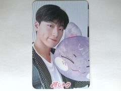 ATEEZ SAN トレカ POP-UP EXHIBITION ＆ STORE ANITEEZ IN ICE CITY プラッシュクッション 付属トレカ サンドキ サン